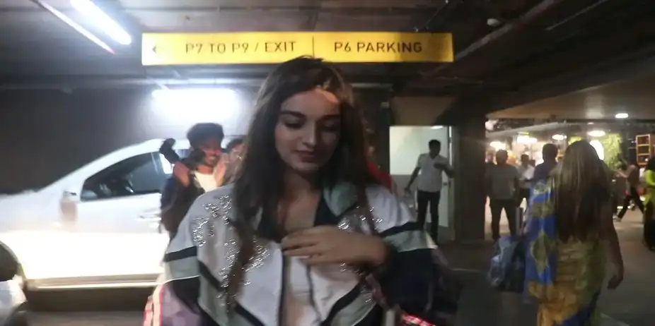SPOTTED: Nidhi At Airport