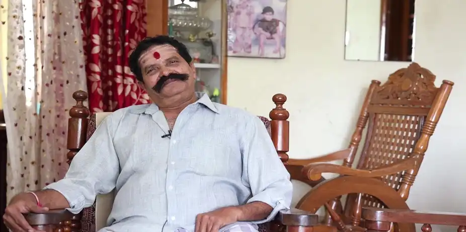 Meese Krishnappa Told About Challenging Star Darshan Father