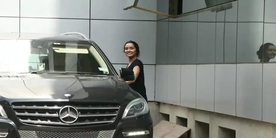 Shraddha Spotted At Dance Class