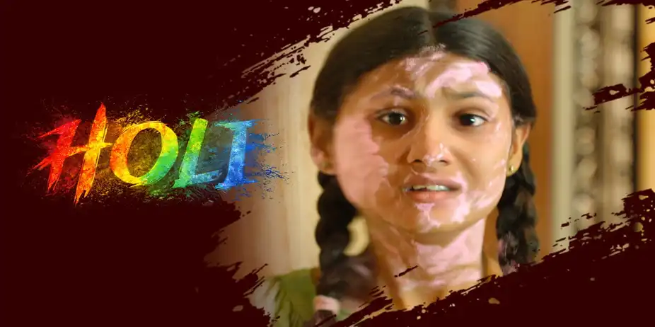 Holi Shades of Colors and People