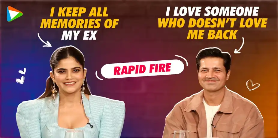 Fun & Witty Rapid fire featuring Aaditi Pohankar & Sumeet Vyas | Ziddi Ishq
