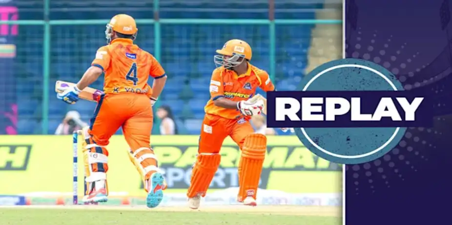 West Delhi Lions vs New Delhi Tigers: Replay