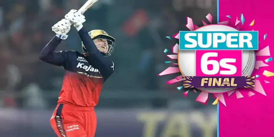 RCB Super 6s vs DC: Final
