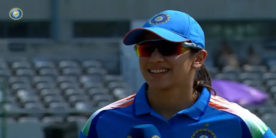 Smriti Sheds Light on ZIM Clash