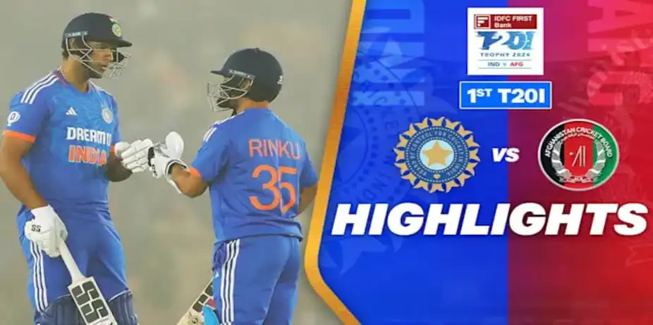 2024: India vs Afghanistan, 1st T20I Highlights