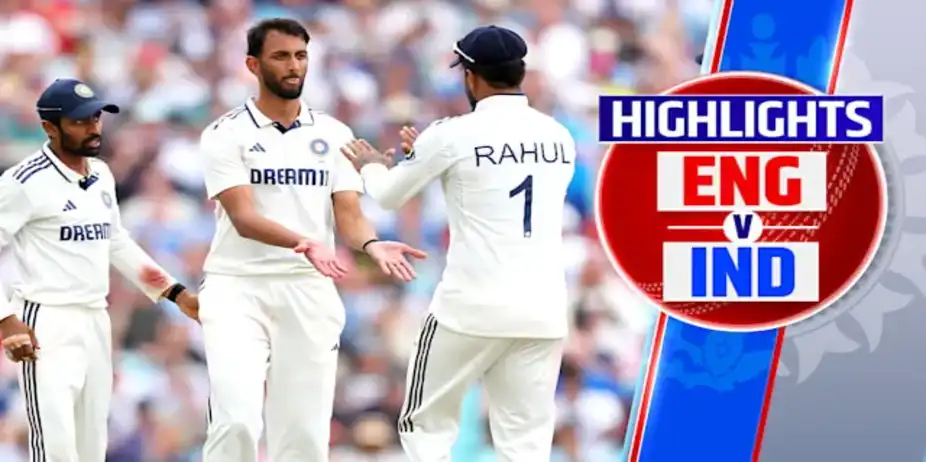 5th Test: ENG vs IND, Day 4 Highlights