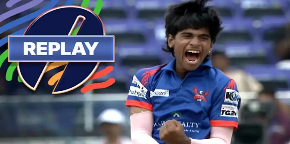 Ranga Reddy Risers vs Karimnagar Diamonds: Replay