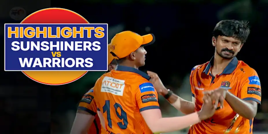 Vijayawada Sunshiners vs Tungabhadra Warriors: Highlights
