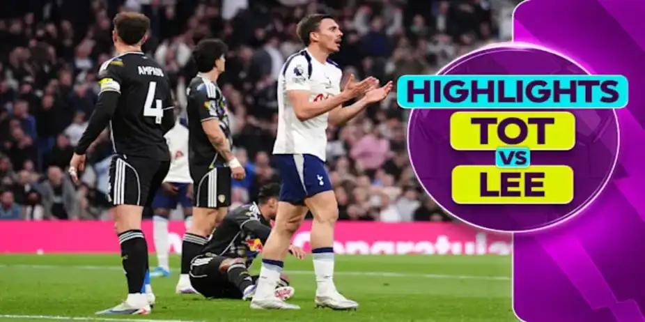 Tottenham Hotspur 1-1 Leeds