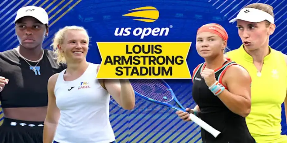 Siniakova/Townsend vs Mertens/Shnaider: SF, Women's Doubles