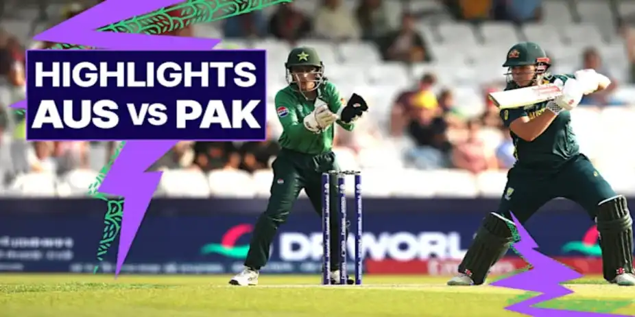 AUSWvsPAKW: Highlights