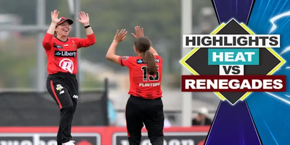 Brisbane Heat vs Melbourne Renegades: Highlights