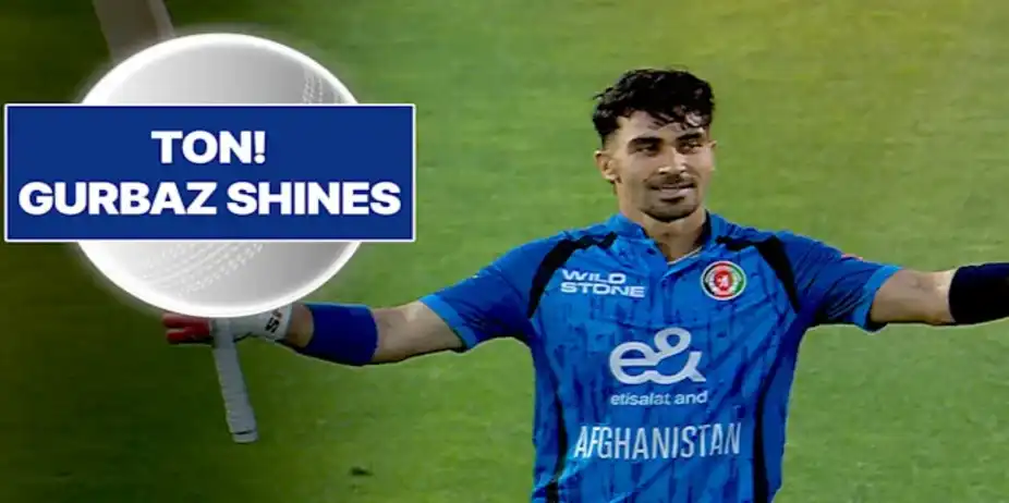 Gurbaz Blazes to His Fastest ODI Century
