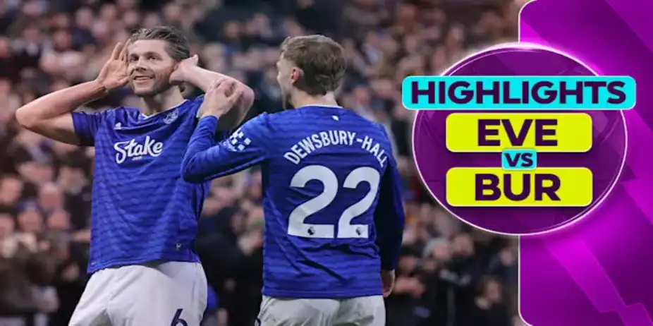 Everton 2-0 Burnley