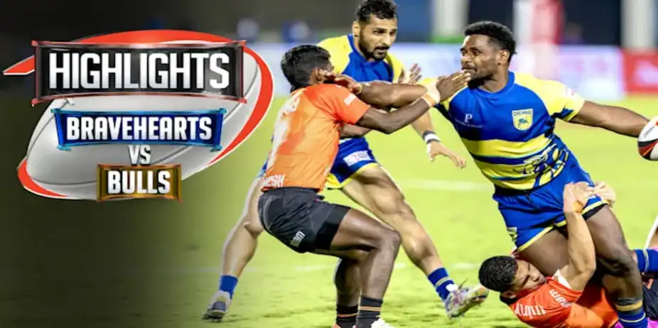 Bengaluru Bravehearts 14-14 Chennai Bulls
