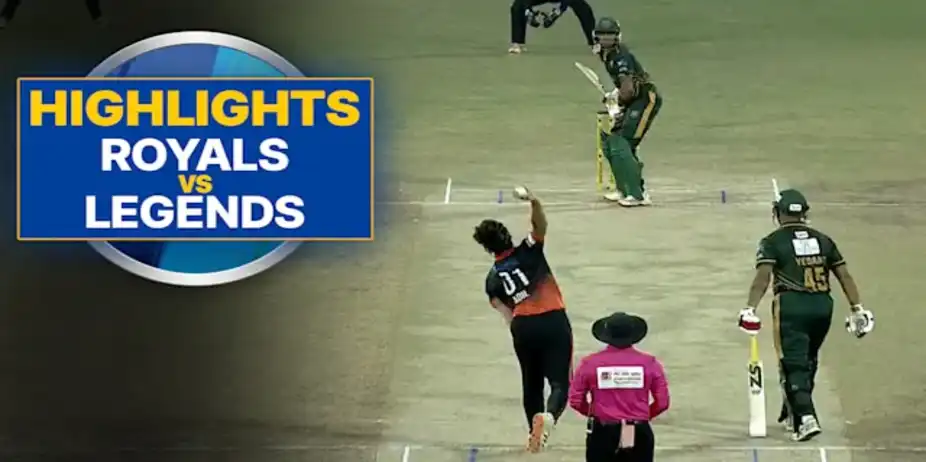 Genid Yanam Royals vs Ruby WT Legends: Highlights