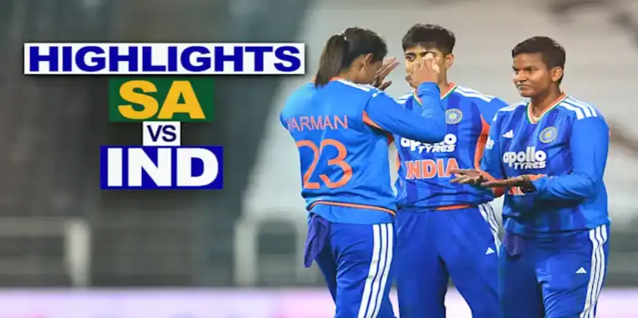 SA W vs IND W: 4th T20I, Highlights
