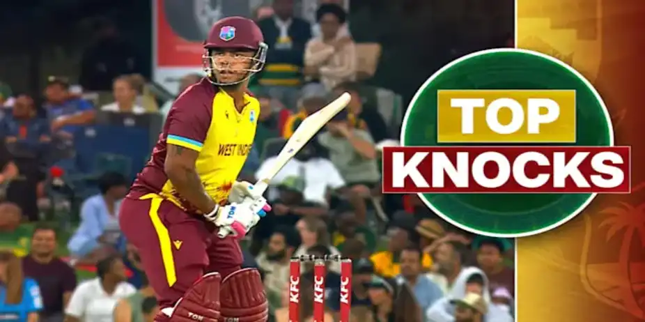 Hetmyer's 75 vs SA in 2nd T20I