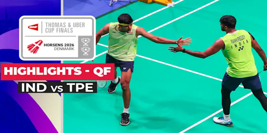 Rankireddy/Shetty vs Chiu/Wang: QF, Highlights