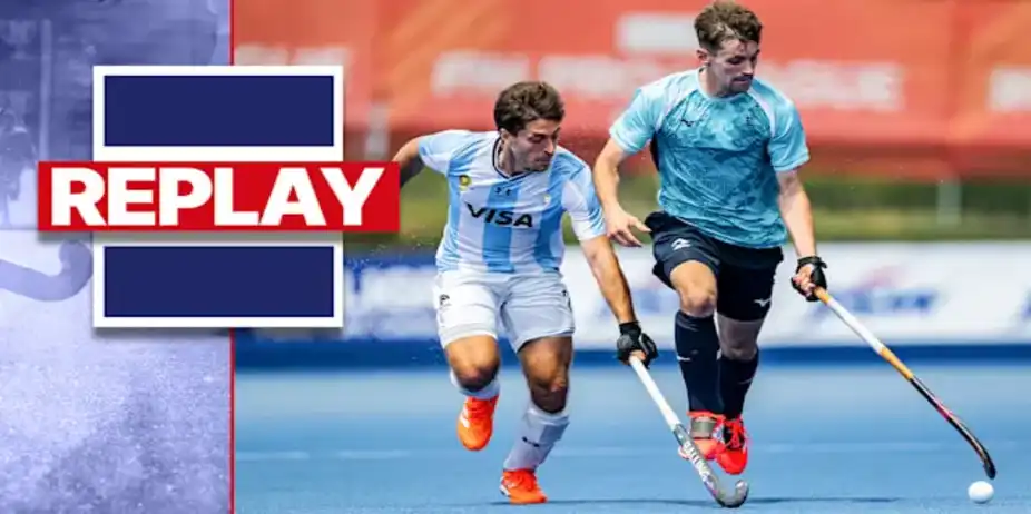 England vs Argentina: Replay