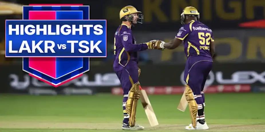 Los Angeles Knight Riders vs Texas Super Kings: Highlights