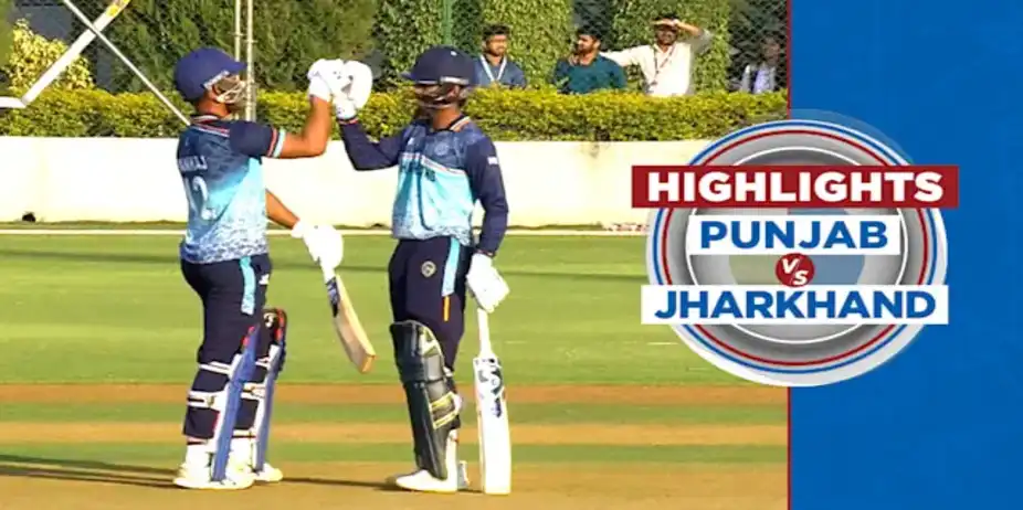 Punjab vs Jharkhand: Highlights