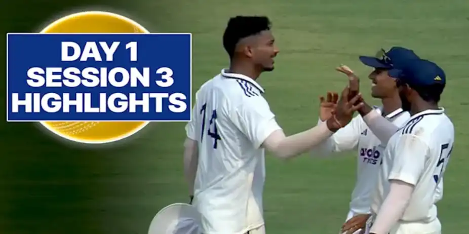 IND A vs AUS A: 2nd Multi-day Match - Day 1, 3rd Session