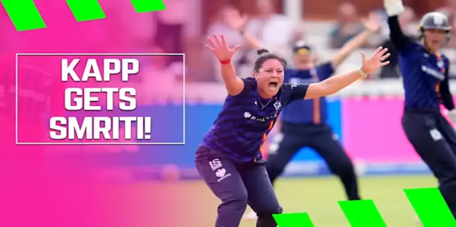 Gone! Kapp Sends Smriti Packing