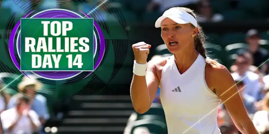 Top Rallies of Day 14 ft. Mladenovic and More