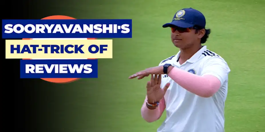 Sooryavanshi's Super DRS Record