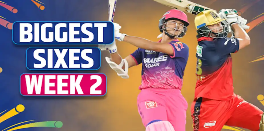 Biggest Sixes of Week 2 ft. Jaiswal, David