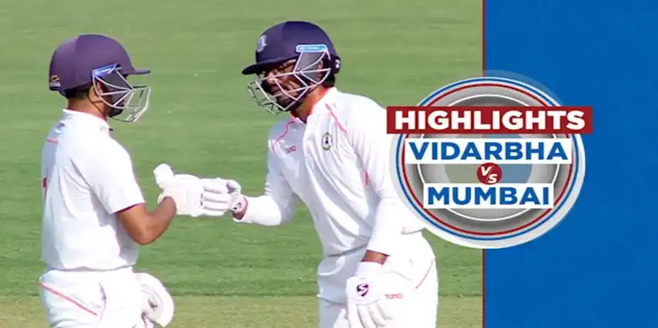 Vidarbha Finish Day 1 on a High
