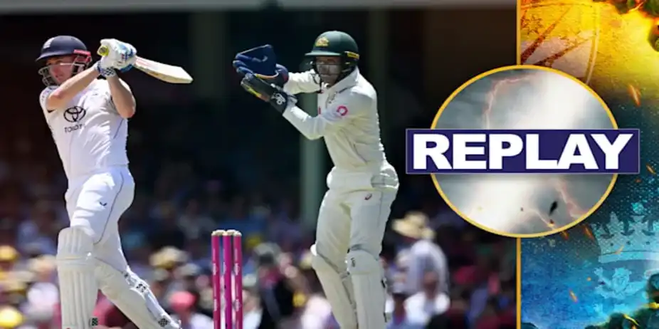 5th Test: AUS vs ENG, Day 1 Replay