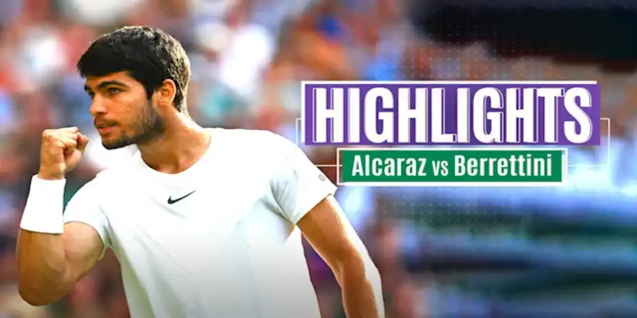 2023: Alcaraz Sinks Berrettini in Rd 4