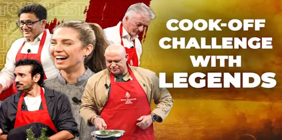 Cook-off Challenge with AUS-IND Legends