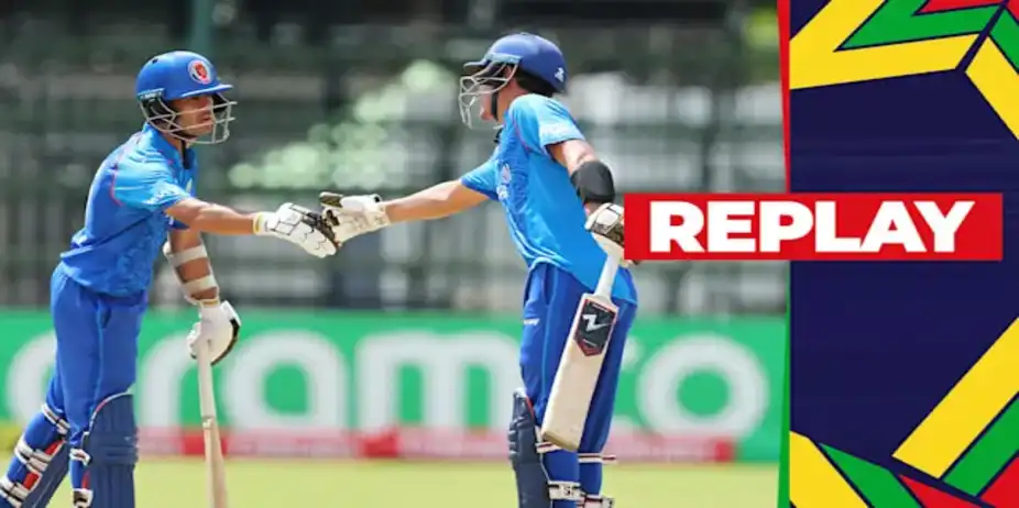 India vs Afghanistan: Replay
