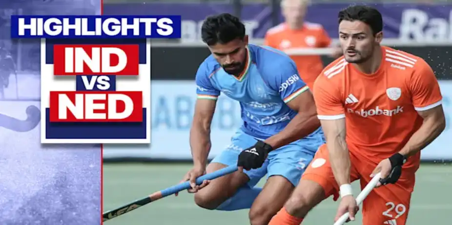 India 2-3 Netherlands