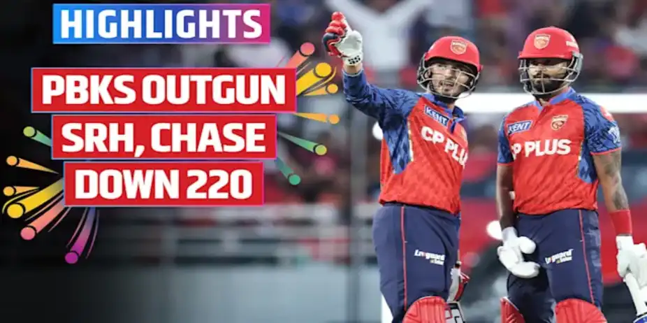 PBKS vs SRH: Highlights