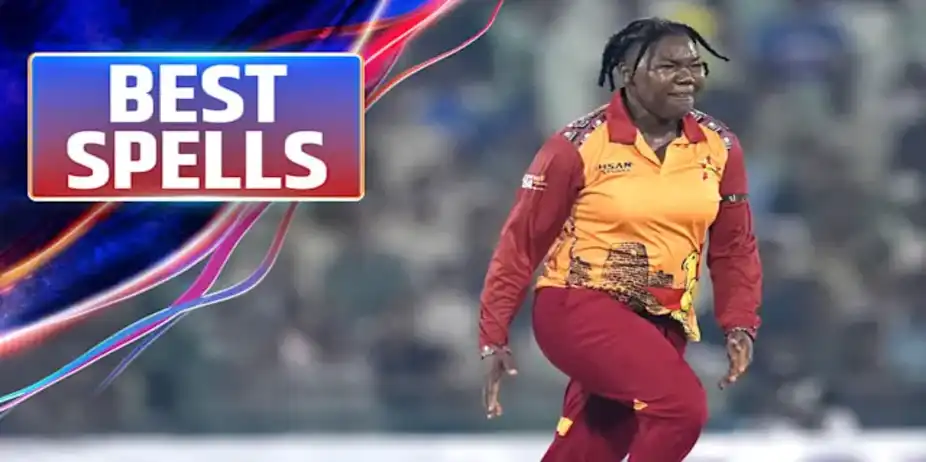Gwanzura's 3/18 vs IND in 1st T20I