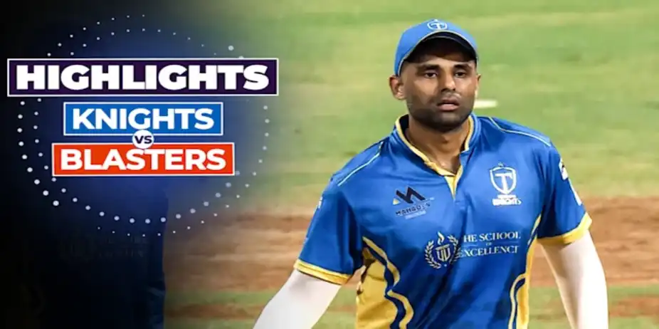 Triumph Knights MNE vs Bandra Blasters: Highlights