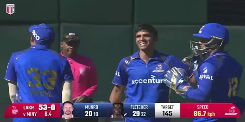 Munro Run Out!