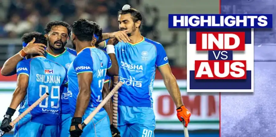 India 2(4)-2(5) Australia