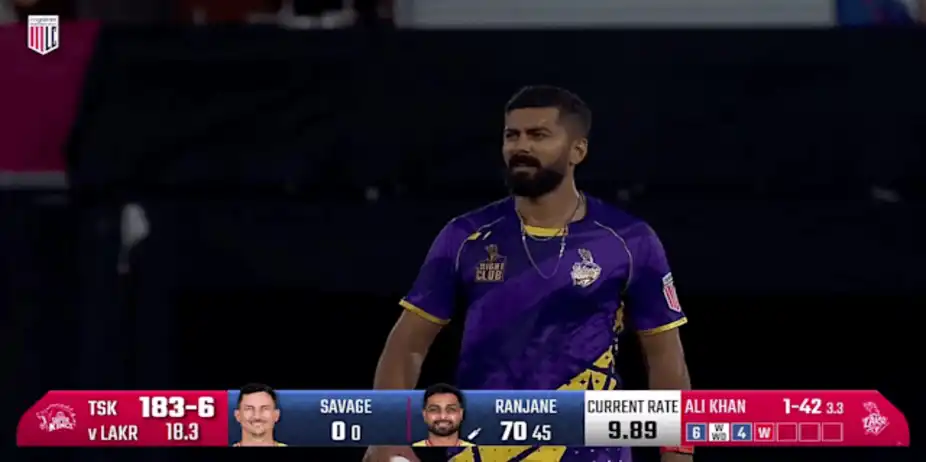 Bowled Clean!