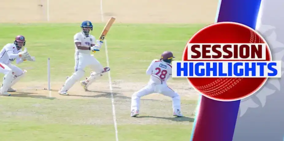 IND vs WI: 2nd Test - Day 1, 2nd Session Highlights