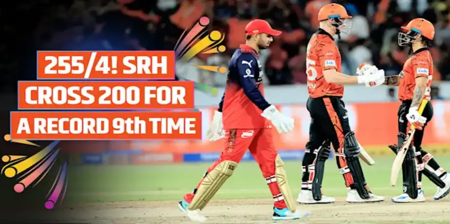 SRH vs RCB: 1st Innings, Highlights