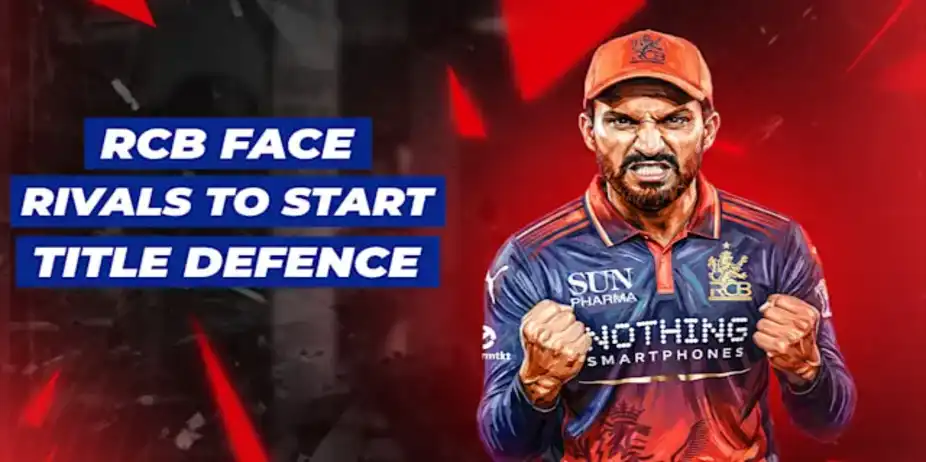 RCB's First 4 Fixtures Revealed