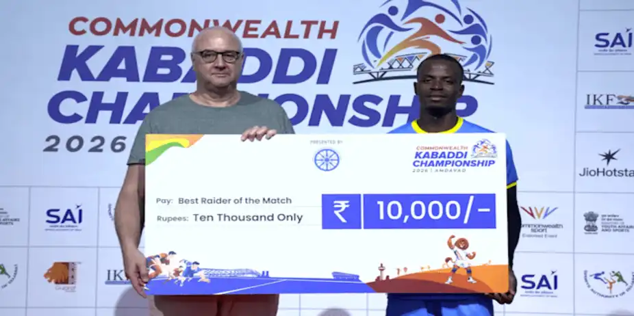England vs Tanzania, Men's Group Stage: Best Raider
