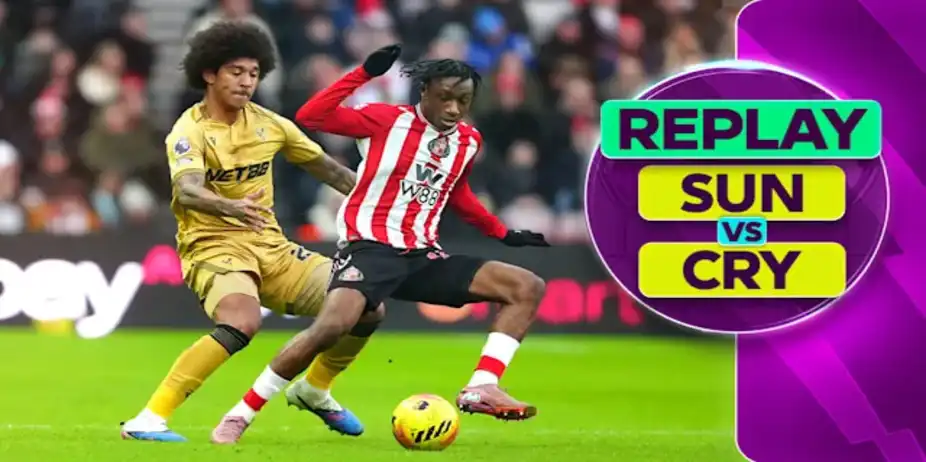 Sunderland vs Crystal Palace: Replay