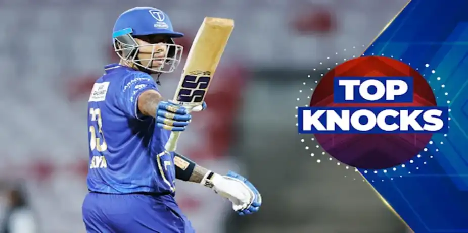 Surya's 50* vs Eagle Thane Strikers