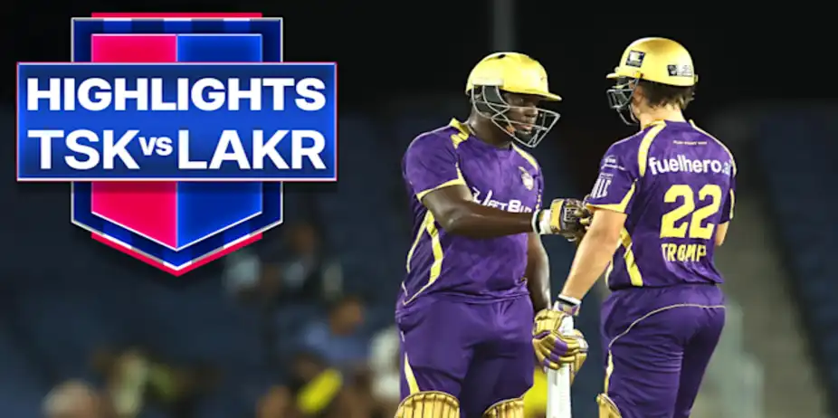 Texas Super Kings vs Los Angeles Knight Riders: Highlights